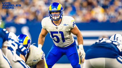 Los Angeles Rams linebacker Troy Reeder (51) in action against the