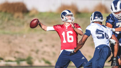 Jared Goff thinks the Rams' mismatched uniforms 'look kinda cool
