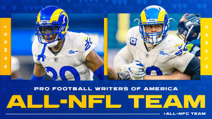 Rams' Cooper Kupp, Aaron Donald and Jalen Ramsey named to PFWA's 2021  All-NFL, All-NFC teams; Matt Gay named to All-NFC team