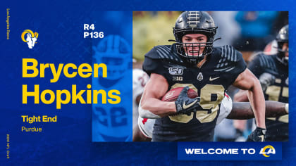 Brycen Hopkins The Odd Man Out At Tight End? - LAFB Network