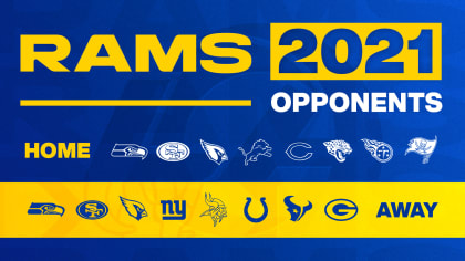 Rams 2021 opponents finalized