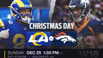 Rams and Broncos unveil fake new uniforms for Christmas as part of  hilarious prank on players 