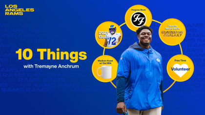 10 Things with OL Tremayne Anchrum Jr.