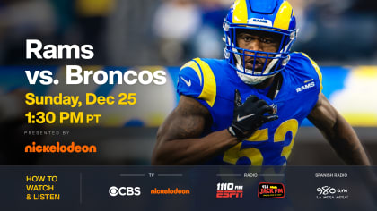 NFL On Christmas Day Betting Odds: Broncos vs. Rams Highlights Slate
