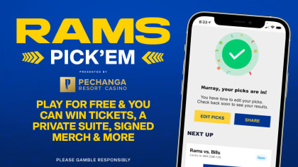 Redesigned Rams Pick'em launching for 2022 season