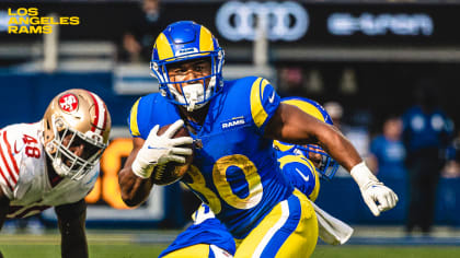 Running back Ronnie Rivers of the Los Angeles Rams prior to a NFL News  Photo - Getty Images