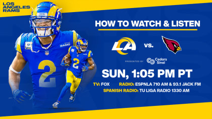 What TV channel is Cardinals-Rams on today? Live stream, time, how to watch  online 