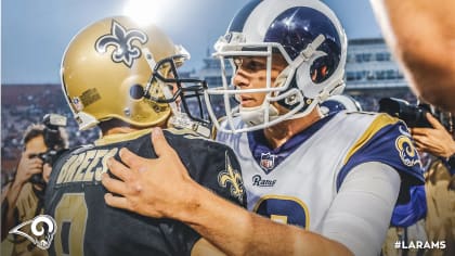 Jared Goff has appreciation for Drew Brees