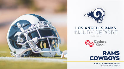 Injury Report 12/13: Webster good to go; Everett ruled out, Havenstein  doubtful for Rams at Cowboys