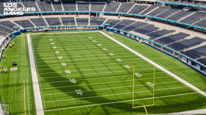 Rams uniforms, logos and SoFi Stadium get their 2020 debut - Turf Show Times