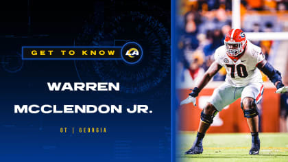 McClendon Jr. Warren jersey