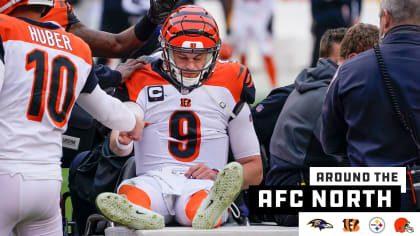 Top pick Burrow injures left knee, Washington beats Bengals