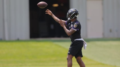 Lamar Jackson on not wearing a play call wristband: 'Coach Monken