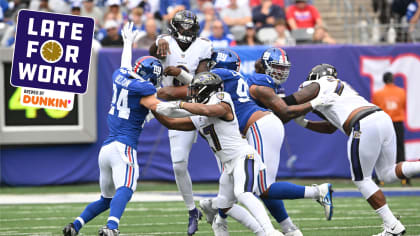 Ravens 'not going to hit the panic button' after latest blown lead in loss  to Giants