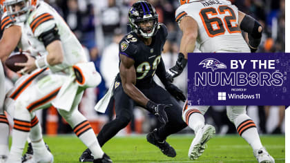 Breaking down numbers from Browns vs. Ravens