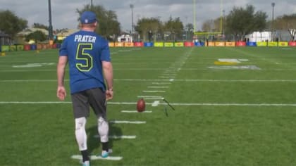 Lions kicker Matt Prater one-ups Justin Tucker with 76-yard field