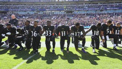 Ravens Explain Kneeling For Prayer Standing For National Anthem