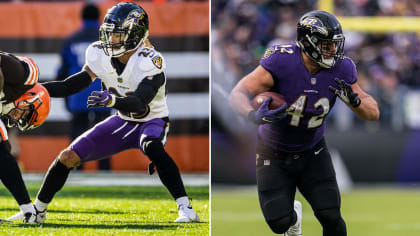 Ravens FB Patrick Ricard reacts to G Ben Powers' massive deal with Broncos