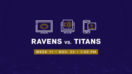 Tennessee Titans at Baltimore Ravens: How to Watch, Listen and Live Stream