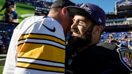 Terrell Suggs, Roethlisberger show each other respect following Week 4