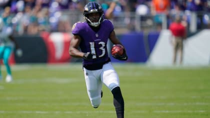 Baltimore Ravens' Devin Duvernay returns opening kick-off 103