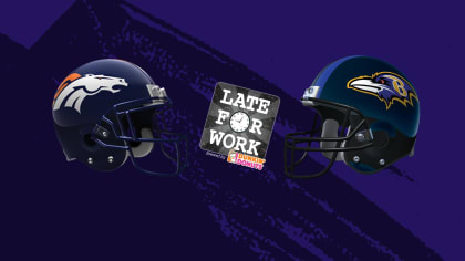 Late for Work 9/21: Ravens vs. Broncos Predictions