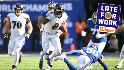 Giants turn late Ravens turnovers into fifth win of 2022