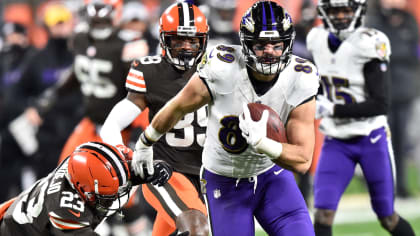 Ravens Tight End Mark Andrews Has a Support Team Watching His Blood Sugar