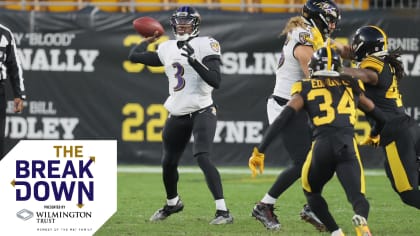 After several delays of game, Steelers hold off Ravens to improve