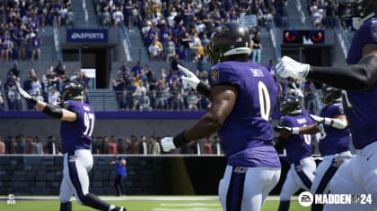 Odell Beckham Jr Madden 24 Rating (Baltimore Ravens)