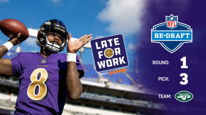 Late for Work 4/11: 2018 Re-Draft Has Lamar Jackson Going Third