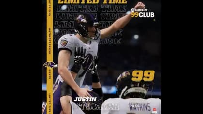 Baltimore Ravens' Justin Tucker earns perfect Madden rating after