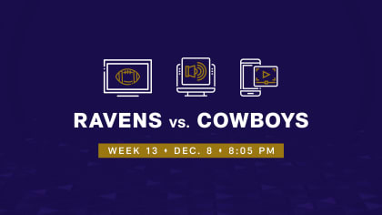 Dallas Cowboys vs. Baltimore Ravens free live stream (12/8/20): How to watch  football, time, channel 