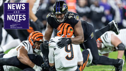 Ravens-Bengals Line: Baltimore Could Rest Players