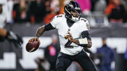 Tyler Huntley, Ravens beat Falcons, secure playoff spot