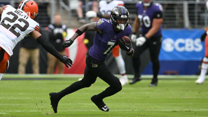 Baltimore Ravens' Rashod Bateman to miss 'number of weeks' with soft tissue  injury to leg - ESPN