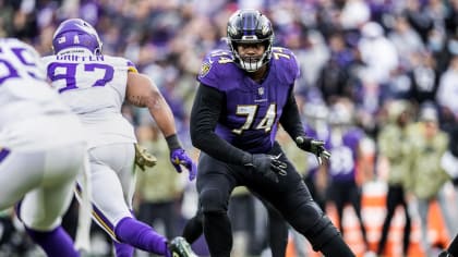 Changing of the guard: Ravens rookie Tyre Phillips' unlikely