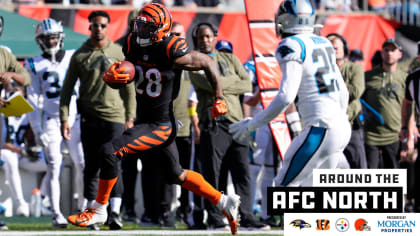 Joe Mixon makes history as the Bengals pick up get-right win over the  Panthers