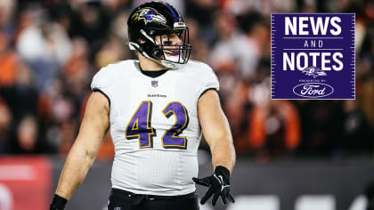 Former Black Bear Patrick Ricard re-signs with Baltimore Ravens