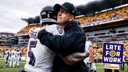 Ravens HC John Harbaugh praises fans who overcame cold weather in Week 16