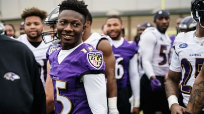 Baltimore Ravens' Marquise Brown passes physical; rookie receiver could  practice Wednesday 