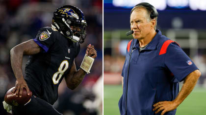 Patriots HC Bill Belichick on Ravens QB Lamar Jackson: Wait until we 'see  what his contract is'