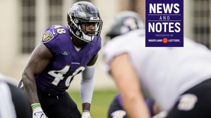 Ravens linebacker Patrick Queen gets ready to live out his dream