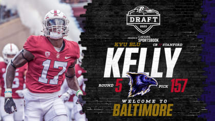 Kyu Blu Kelly Drafted By Ravens in Round