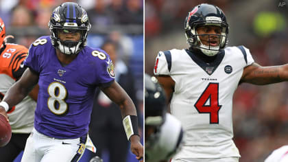 Lamar Jackson, Deshaun Watson swap jerseys after Week 11 matchup 