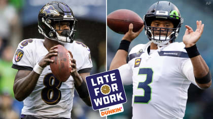 Lamar Jackson Praises Russell Wilson Ahead of Week 7 Game