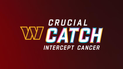 Nike Washington Commanders NFL Crucial Catch Intercept Cancer