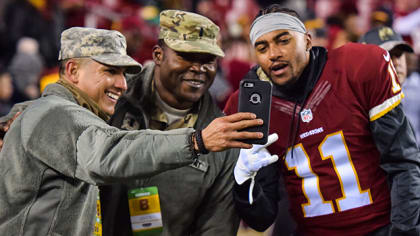 Redskins salute to service hot sale hat