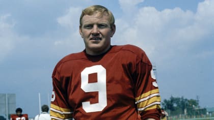 Sonny Jurgensen, quarterback of the Philadelphia Eagles is shown