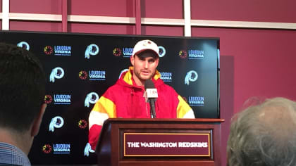 LOOK: Kirk Cousins buys old-school Redskins Starter jacket on   